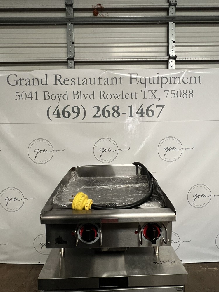 Star Max 24” Electric griddle. Thermostatic Control