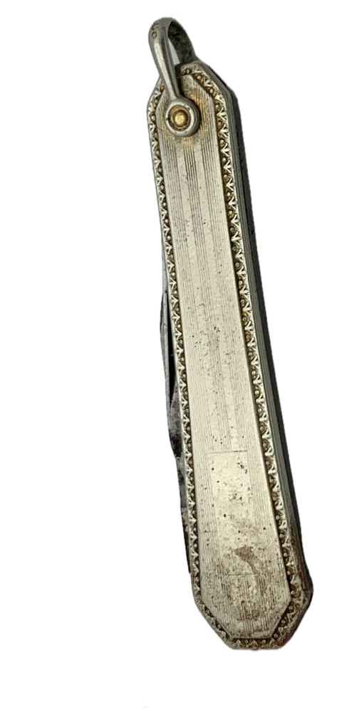 Vintage Silver 2 Blade Pocket Knife