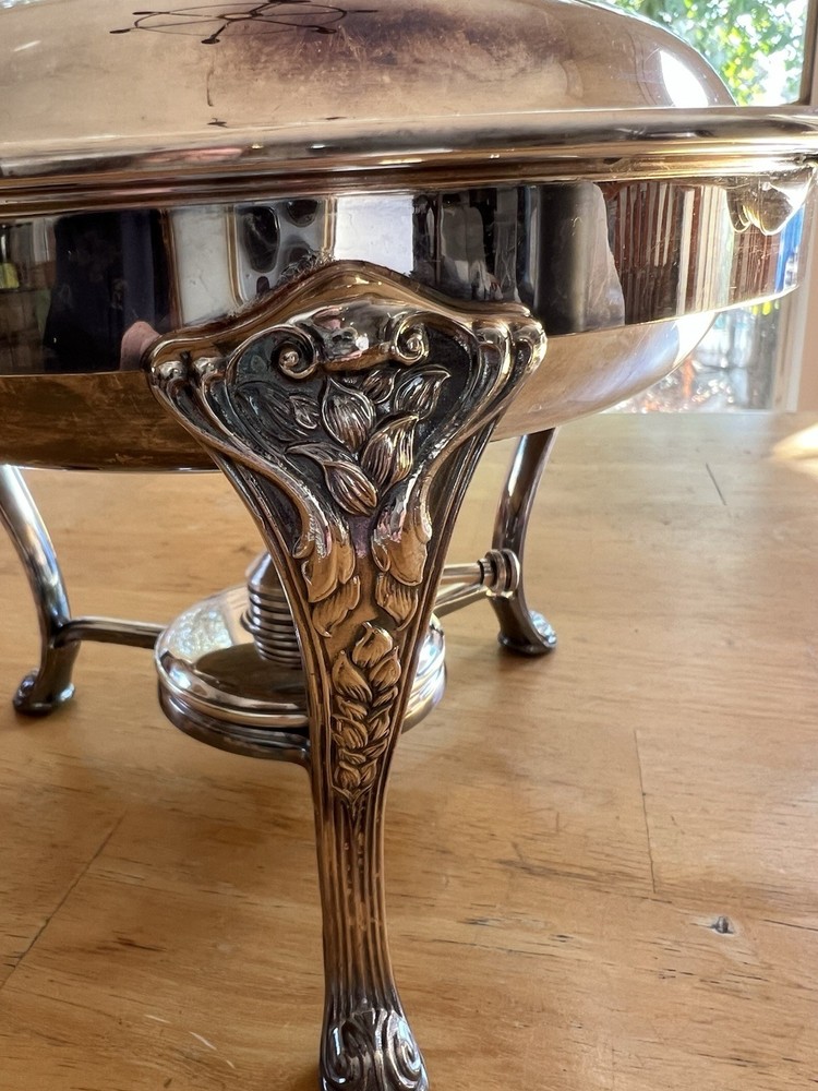 Gorham Silver Plate Chafing Dish, 1960’s