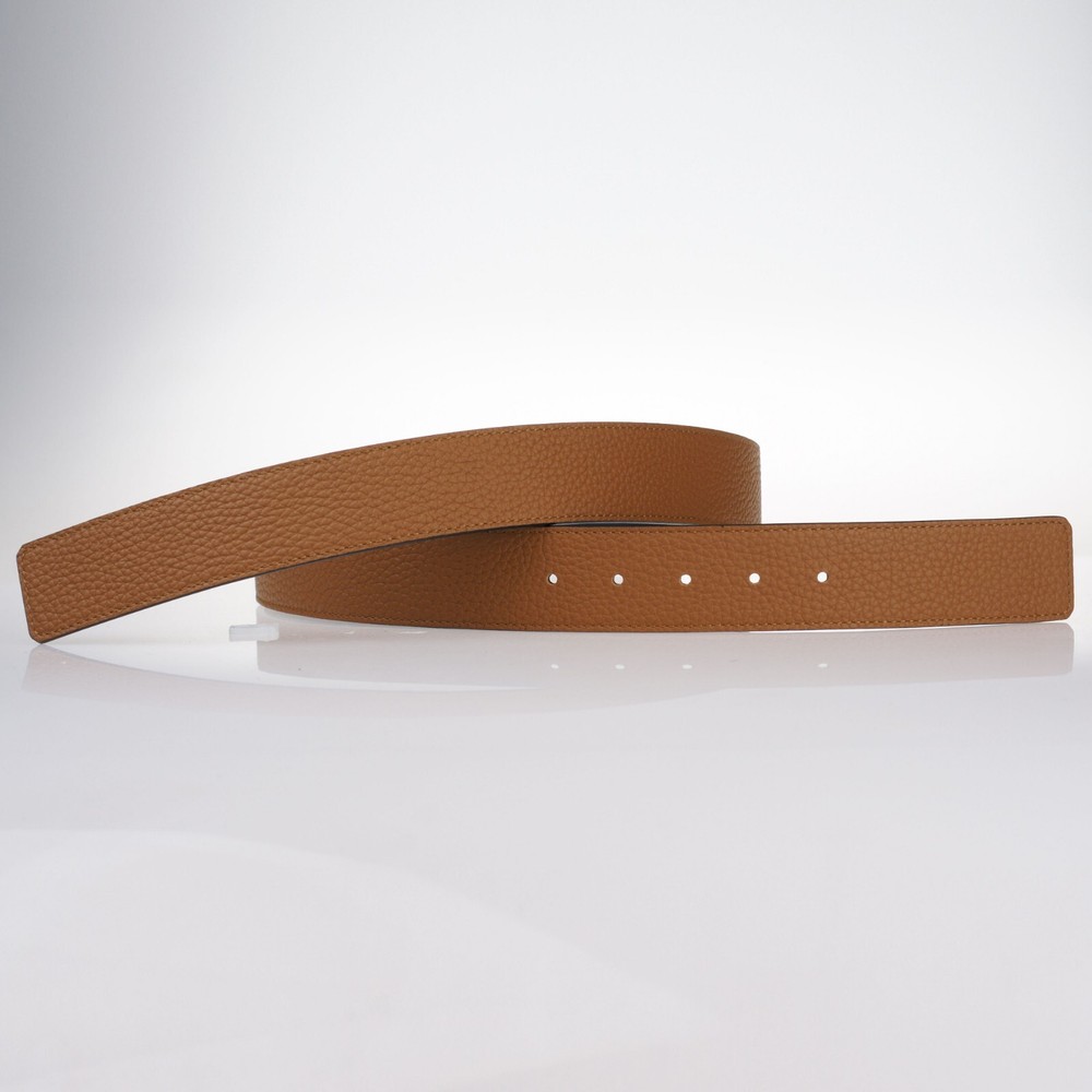 Full grain cowhide replacement belt without buckle 40mm wide