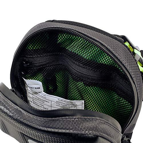 Molded Leg Mounted Bag black 79 Cu
