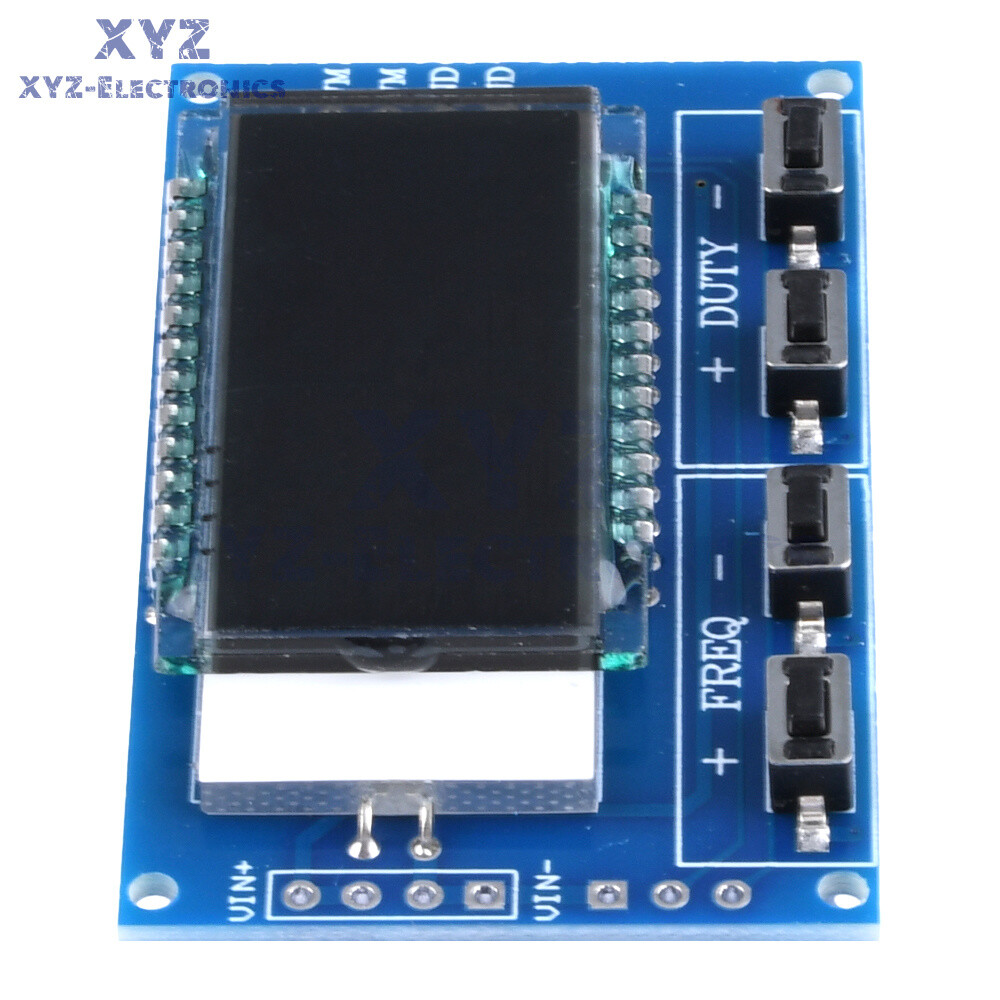 PWM Pulse Frequency Duty Cycle Square Wave Adjustable Module Signal Generator