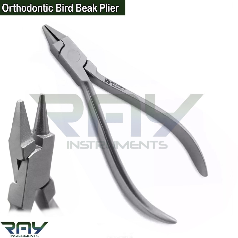 Orthodontic Bird Beak Angle Plier Dental Wire Bending Loop Forming Instruments
