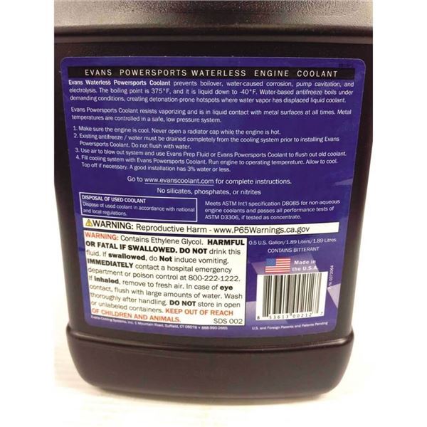 Evans Waterless Powersports Coolant | EC72064