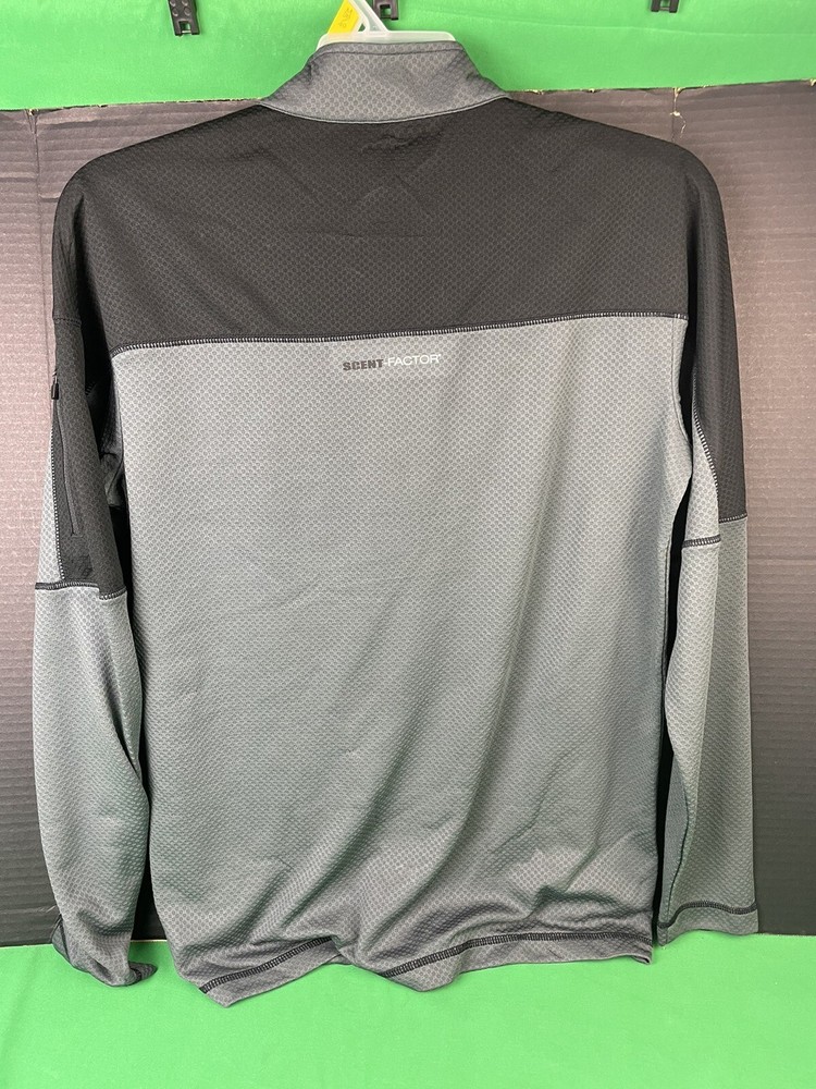 Habit Men's 1/4-Zip Performance Layer with Scent Factor Size M