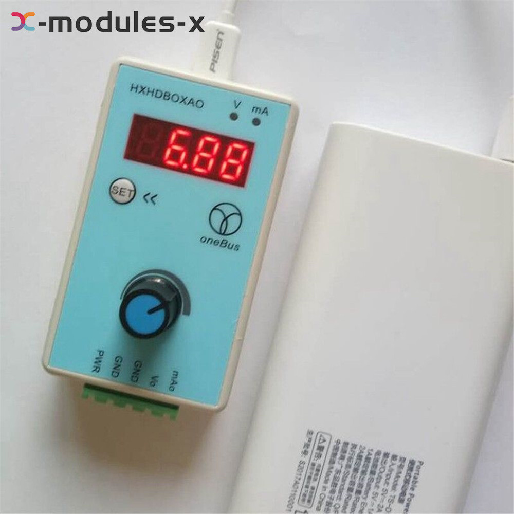 Adjustable Current Voltage Analog Simulator Output Signal Generator DC 15-26V