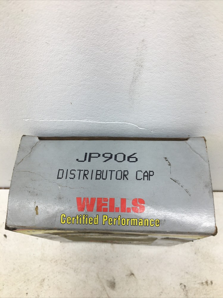 Wells Certified Performance Distributor Cap JP906 (New Old Stock)