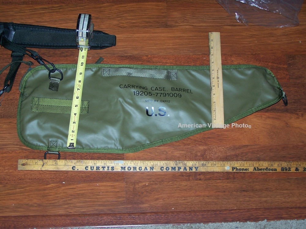 Case Military Rifle Folder M60 M249 Shoulder Range Bag Tool Utility Barrel Issue