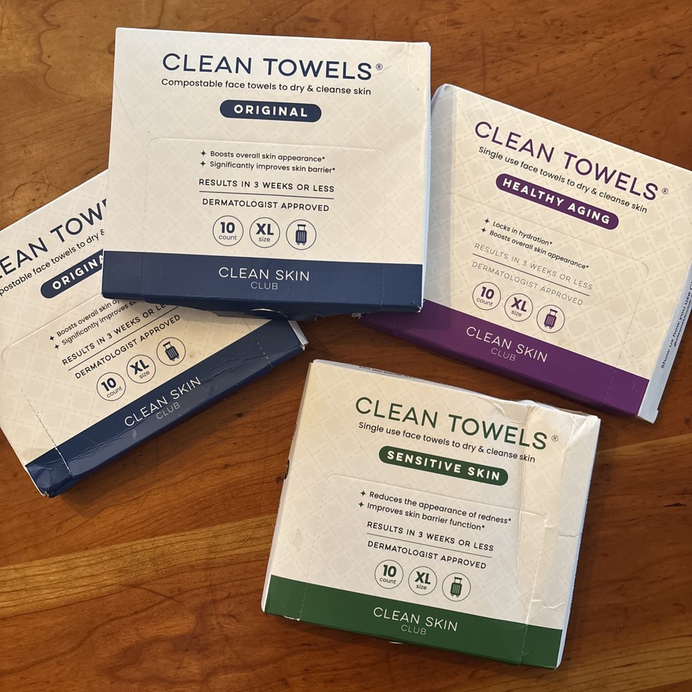 Clean Towels Variety 4pk
