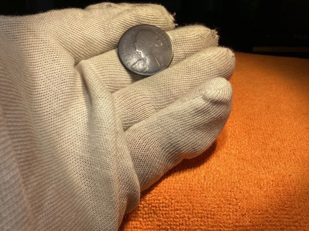 1861 GREAT BRITAIN LARGE HALF PENNY