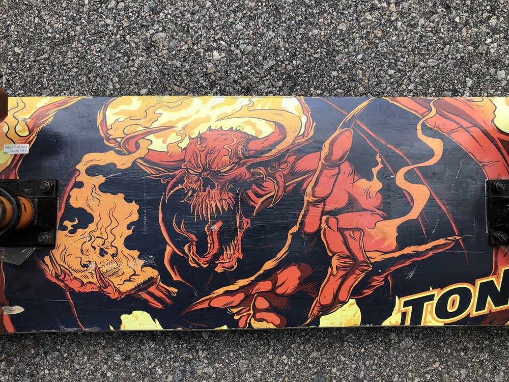 Tony Hawk Skateboard Huckjam Huck Jam Series Red Devil Demon
