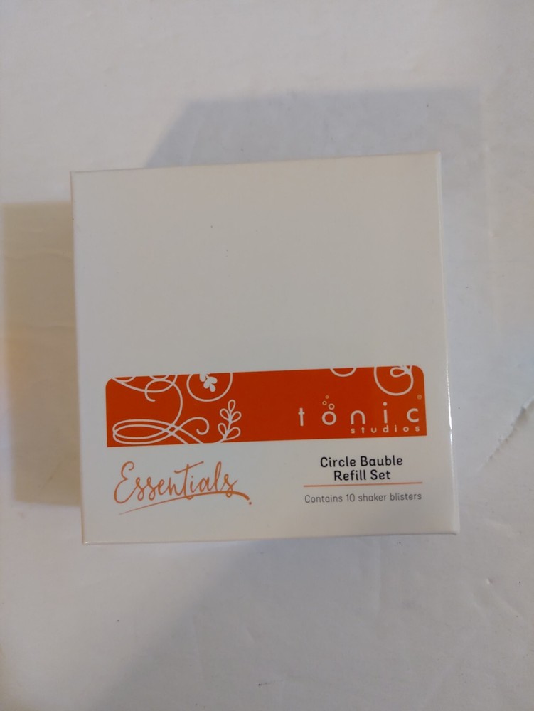 NEW Tonic Studios Essentials Circle Bauble Blister Refill Set 10 pc