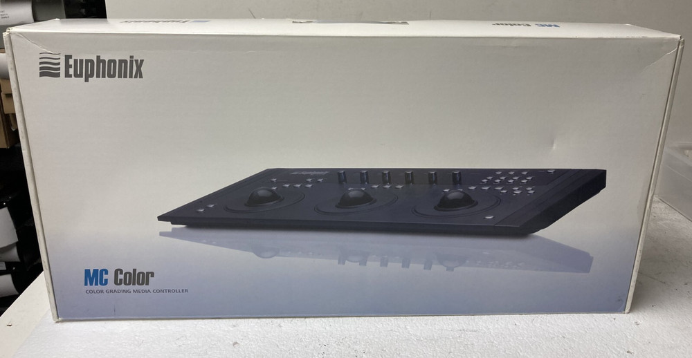 Euphonix MC Color Grading Trackball Control Surface Video Color Controller
