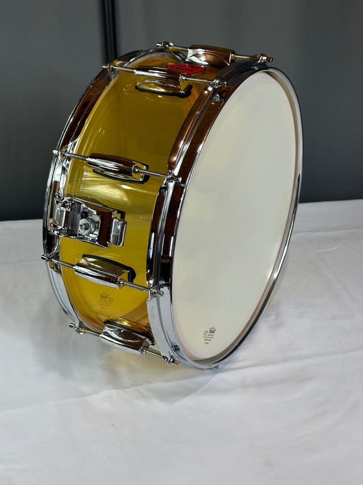 Amber Acrylic Snare Drum ASD-14x6-A