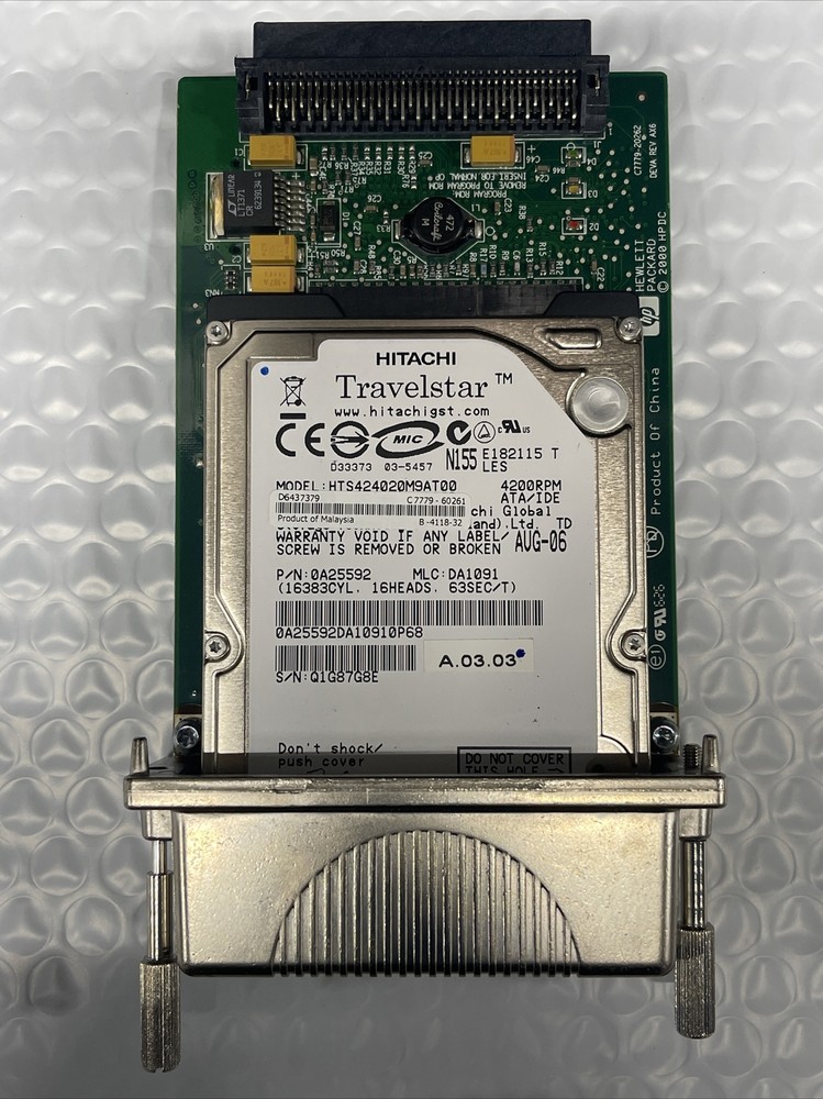 HP DesignJet 800 Formatter C7779-60001 500 Card