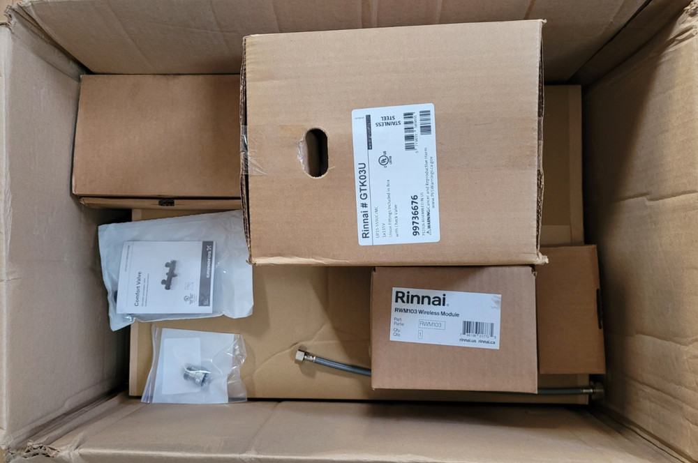 Rinnai HEPumpKitCR HE+ Series Pump Recirculation Kit with Control-R Wi-Fi Module