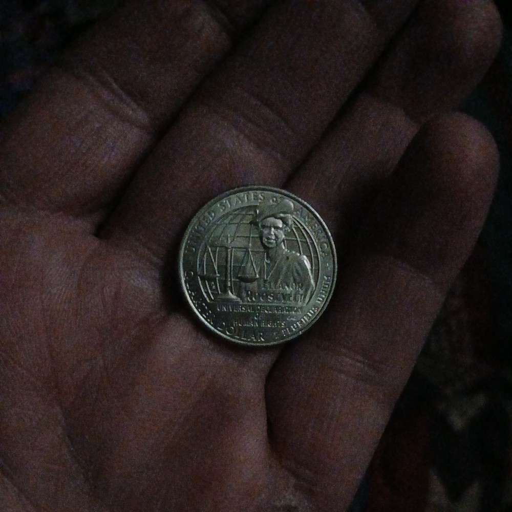 2023 P Quarter Eleanor Roosevelt “in cod we trust