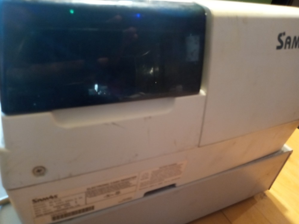 SAM4S ER-5115 Electronic Cash Register FOR PARTS OR NOT WORKING - E1 error code