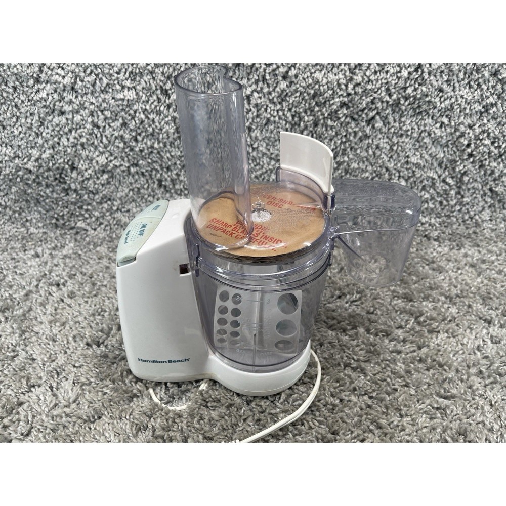 Hamilton Beach Chef Prep Food Processor Model 70160R 2 Speed Kitchen Gadget