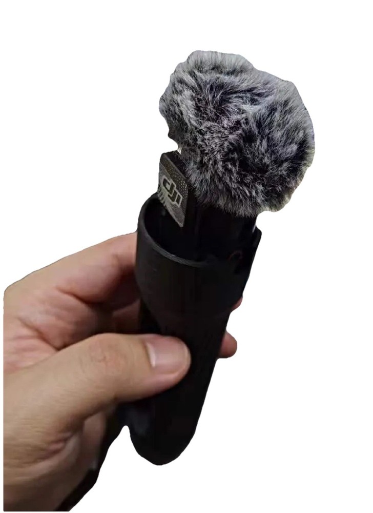 DJI WIRELESS MIC Interview Handle, Portable Handled Microphone Adapter