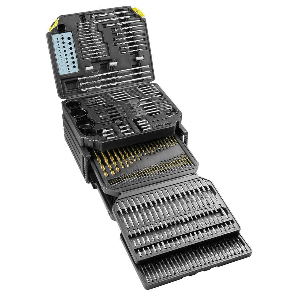 Master Drill Bit 326-Piece Set, includes Bits & Ac K Tool International KTI-1033