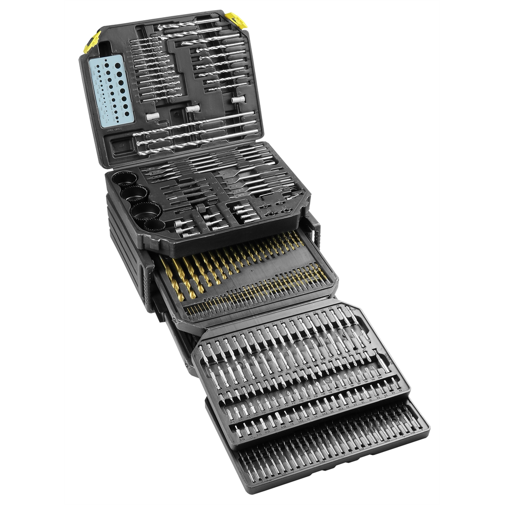 Master Drill Bit 326-Piece Set, includes Bits & Ac K Tool International KTI-1033