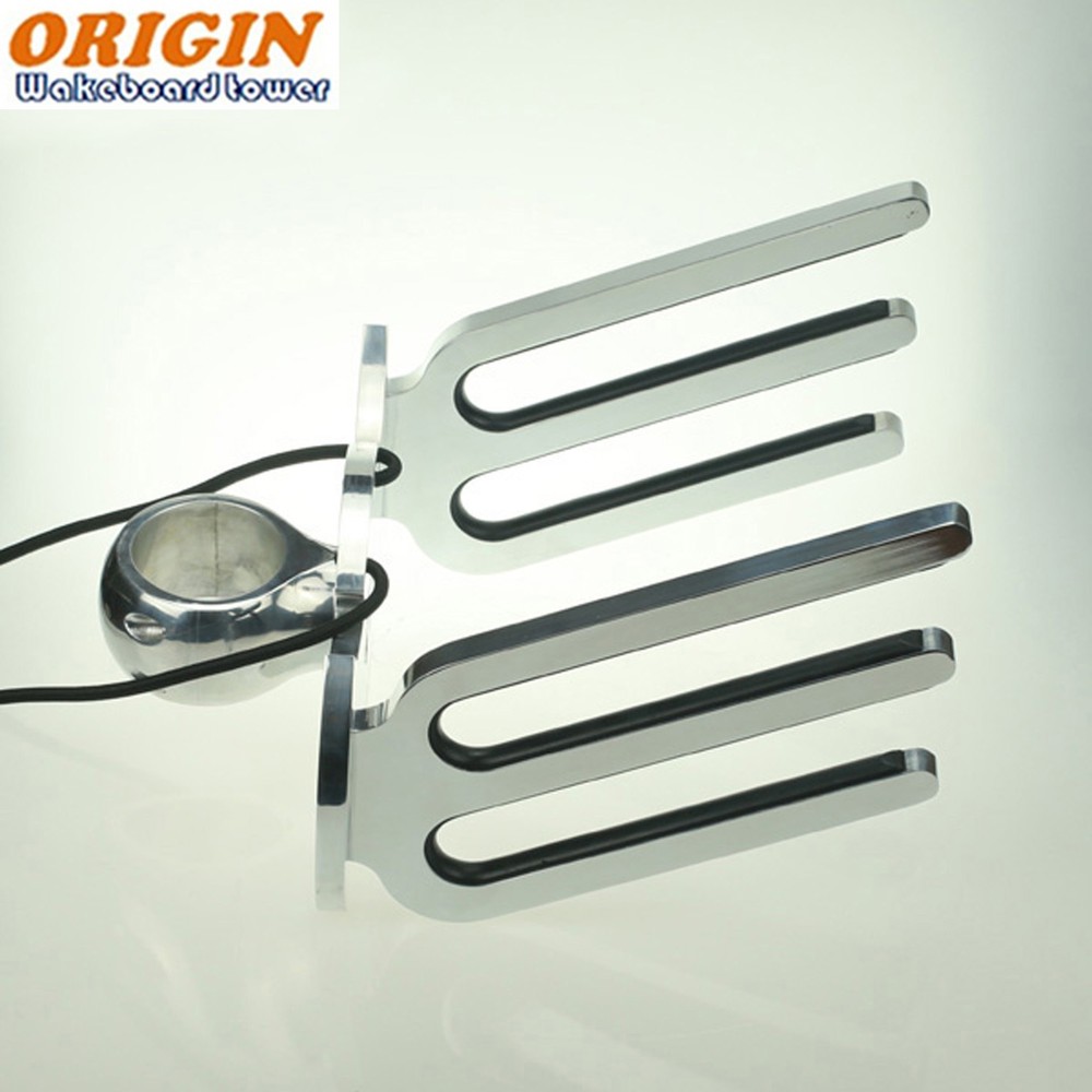 ORIGIN Bat Wakeboard Tower Rack Angle-Free Adjustable Wakeboard Holder Polished
