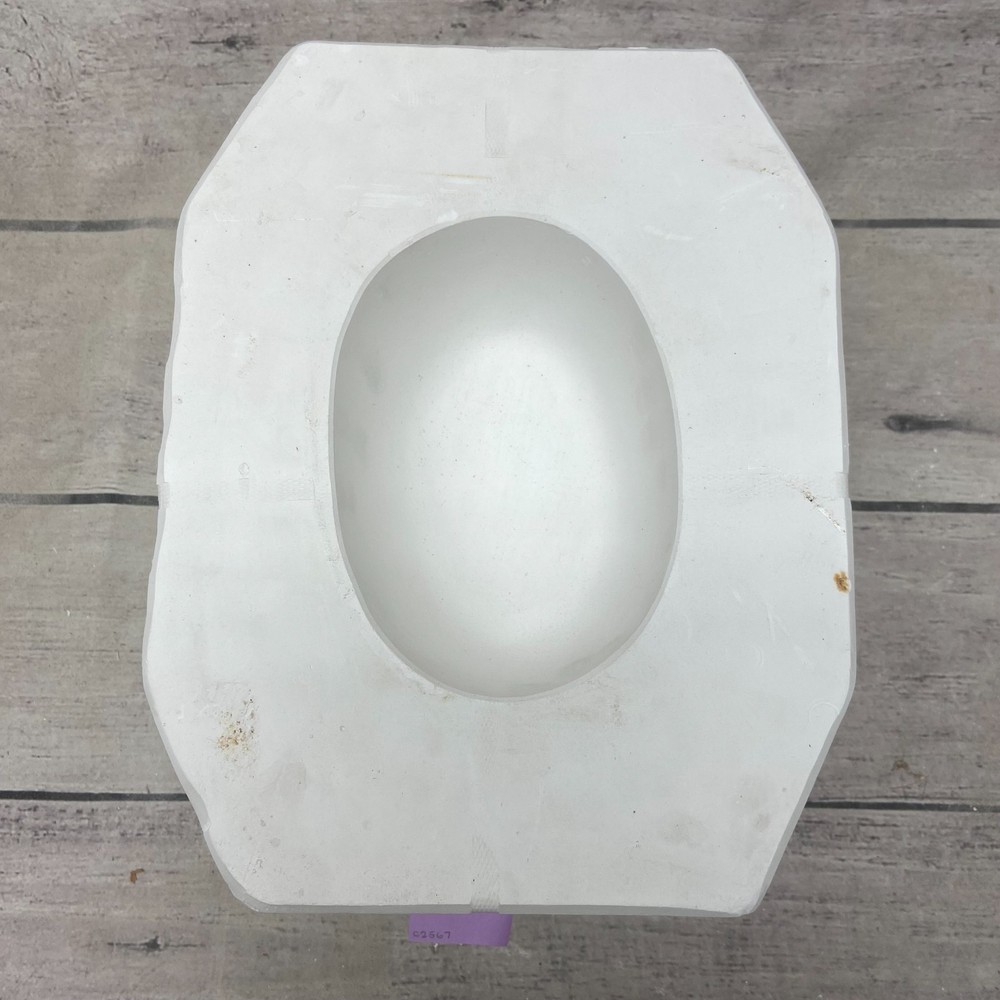 Atlantic Mold Ceramic Casting Mold Oval #A1667