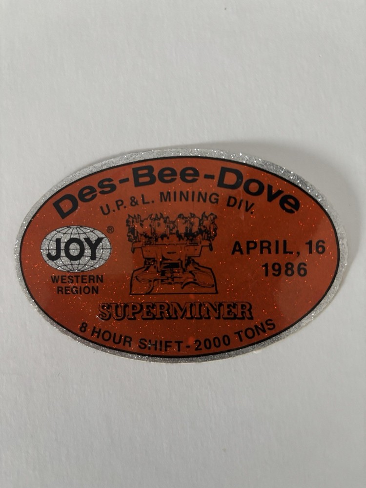 Joy Mining Sticker Nice Older One