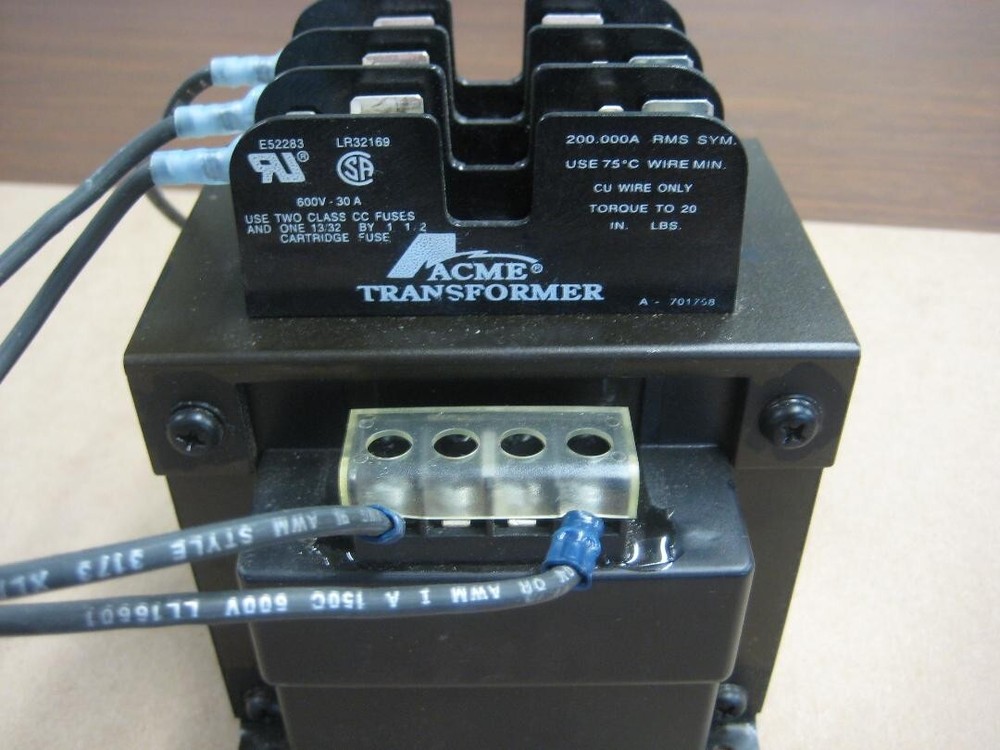 ACME INDUSTRIAL CONTROL TRANSFORMER AE06-0350