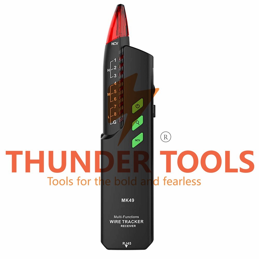 Thunder Tools Meterk Network Cable Tester RJ11 RJ45 Wire Tracker Line