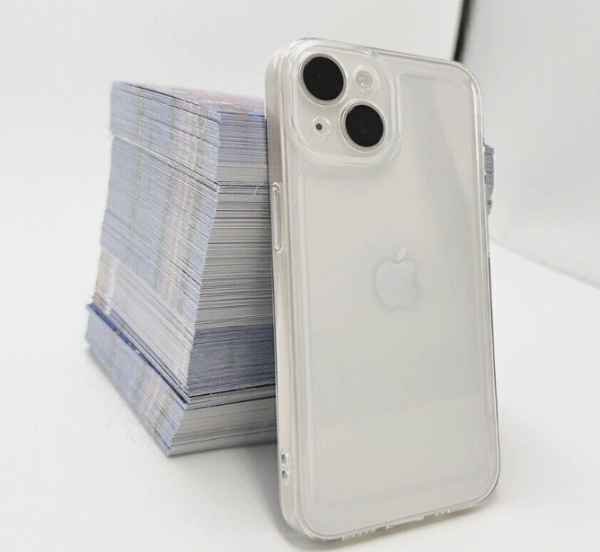 For iPhone 14 Shockproof Clear Soft TPU Phone Case