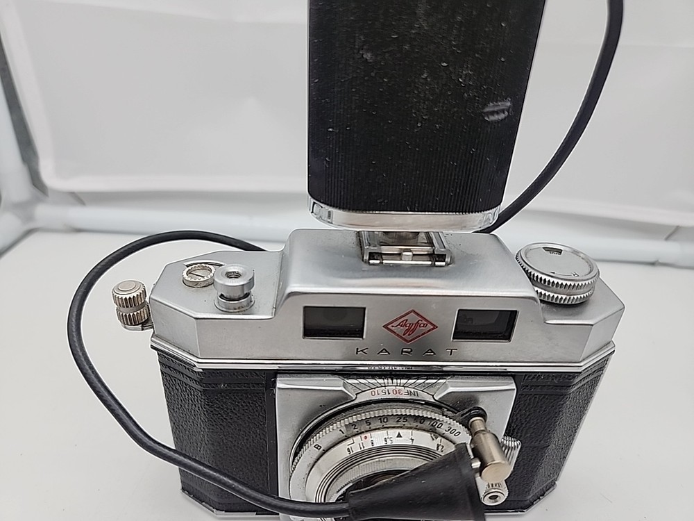 Vintage Agfa Karat Folding 35mm Camera – Solinar Lens – Untested