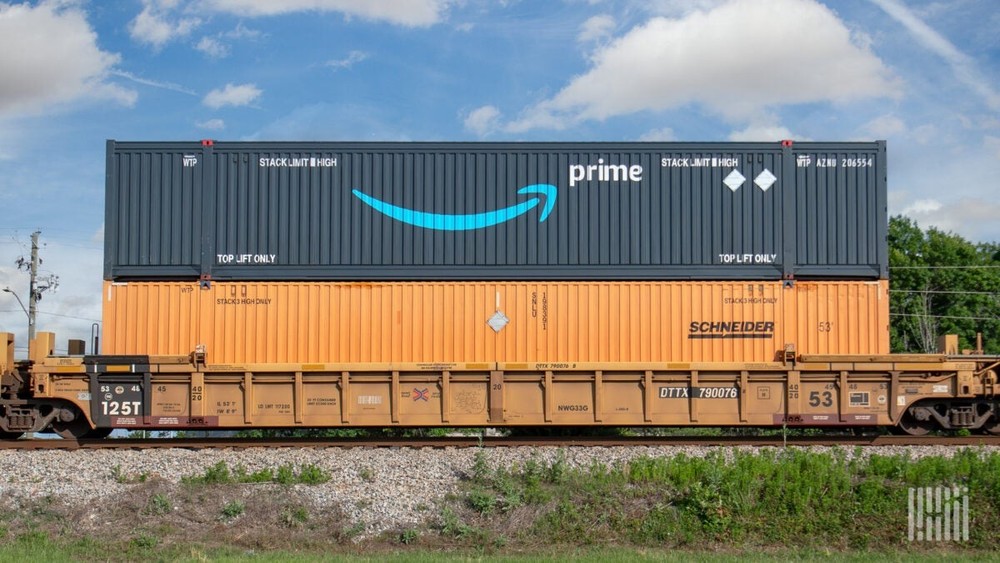 Amazon Prime Container N 1:160 Scale Decal Set