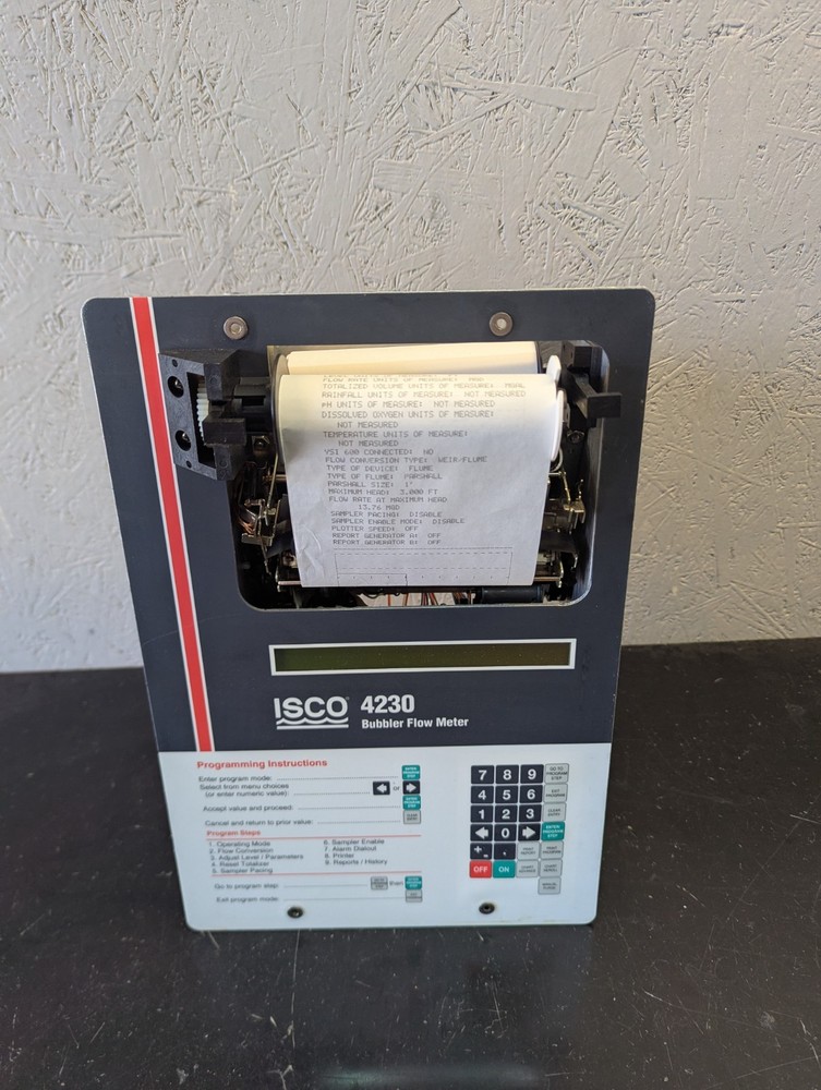 ISCO 4230 Bubbler Flow Meter Flowmeter without Case