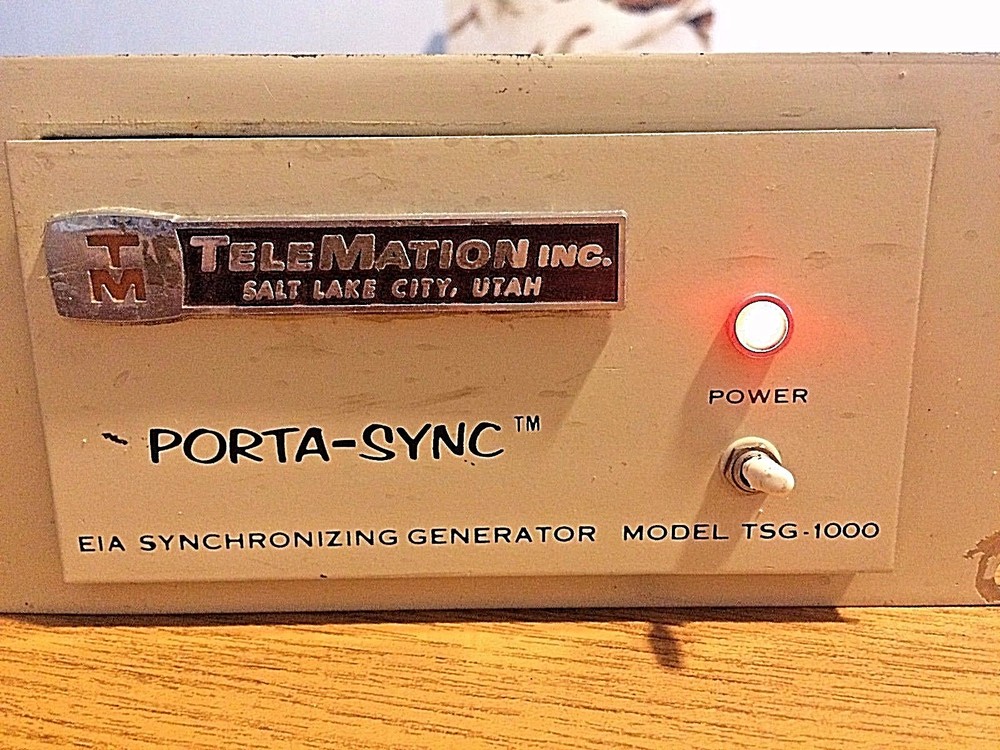 Telemation Porta-Sync EIA Synchronizing Generator TSG-1000
