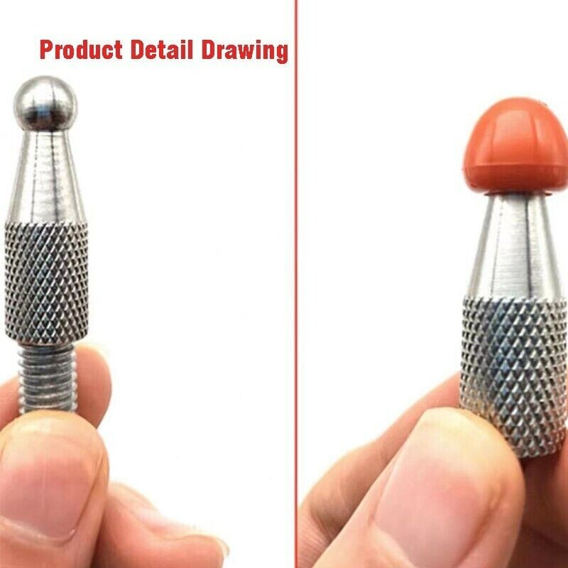 Rubber Tips Paintless Dent Repair Tools Hammer And Tips Hook Accessories