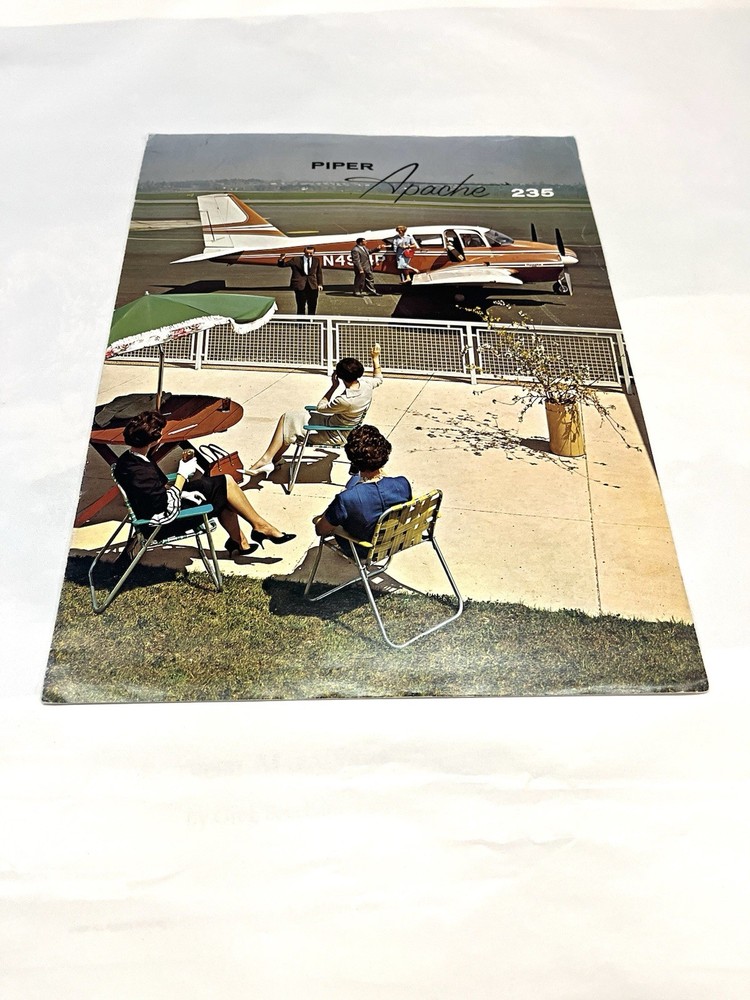 Vintage Piper Apache 235 Brochure