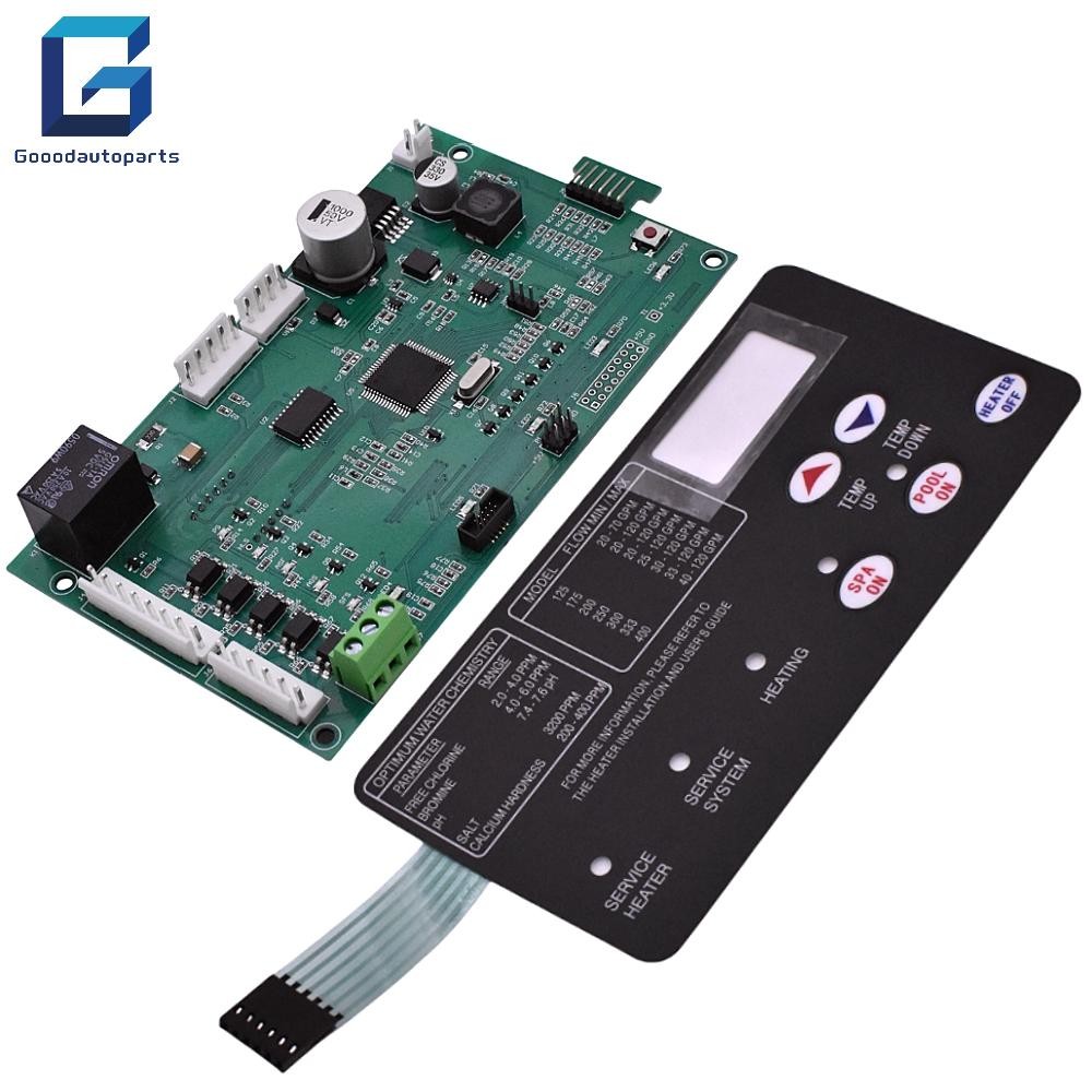 For Pentair Master Temp 400 42002-0007S Control Board Kit w/ 472610Z Switch Pad