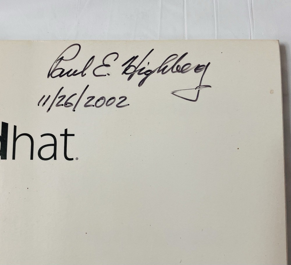 Red Hat Linux 8.0 Manual Set 6 pc Vintage OS Installation Reference Guides 2002