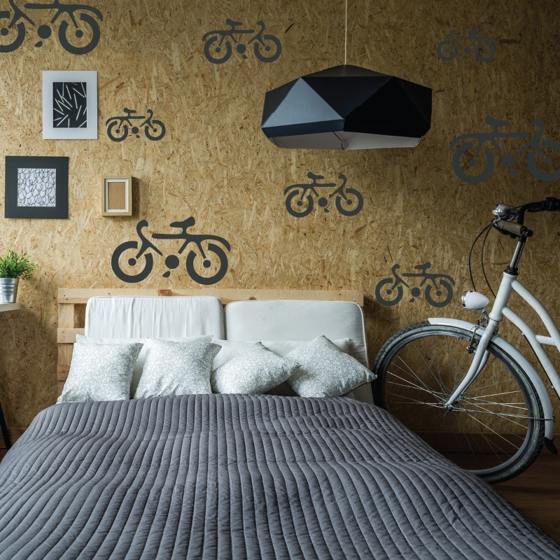 KIDS Reusable Plastic Stencils (5 pcs) // BICYCLE