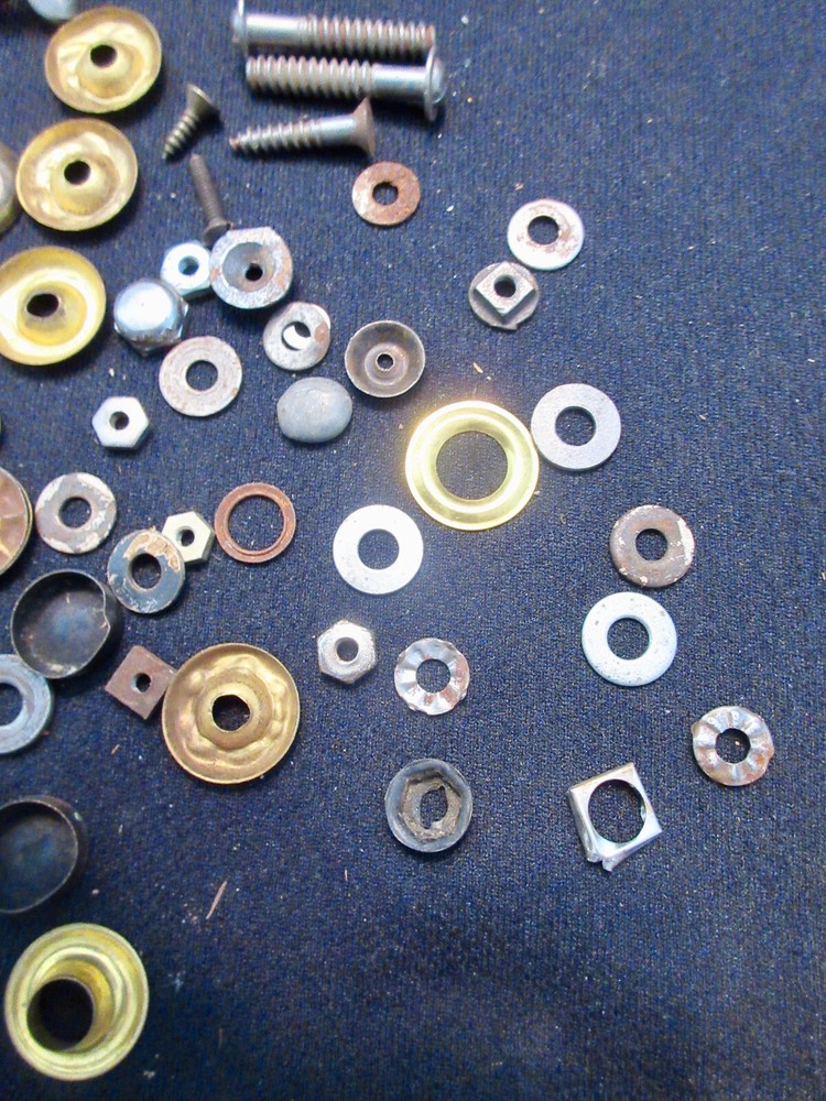DRAWER PULL ESCUTCHIONS ETC ABOUT 40 PIECES