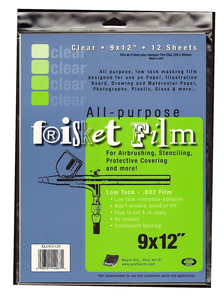 Grafix Original Low Tack Frisket Film