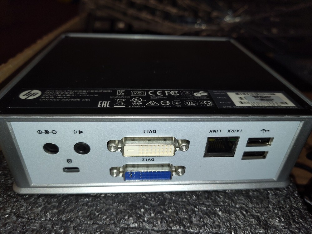 HP Thin Client T310 complete keyboard mouse power cord