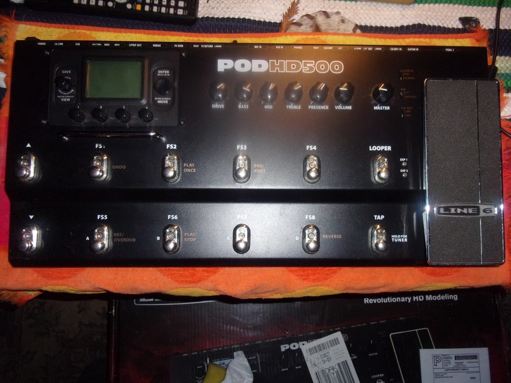 Line 6 POD HD500 Guitar Multi-Effects Processor
