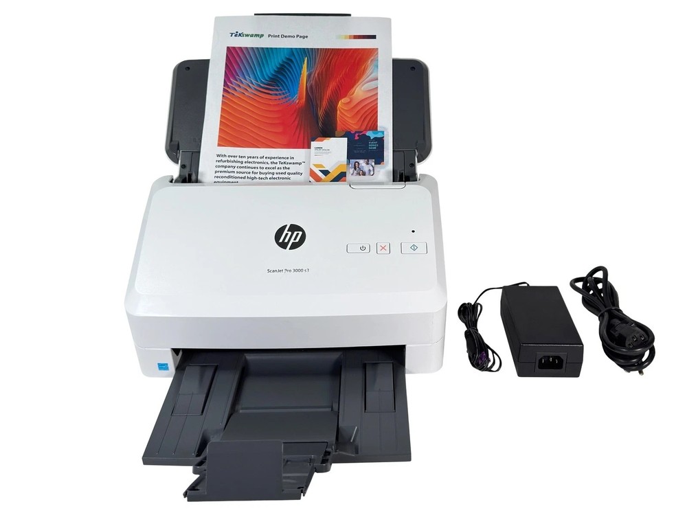 HP ScanJet Pro 3000 S3 Sheet-Feed Document Scanner (Open Box)
