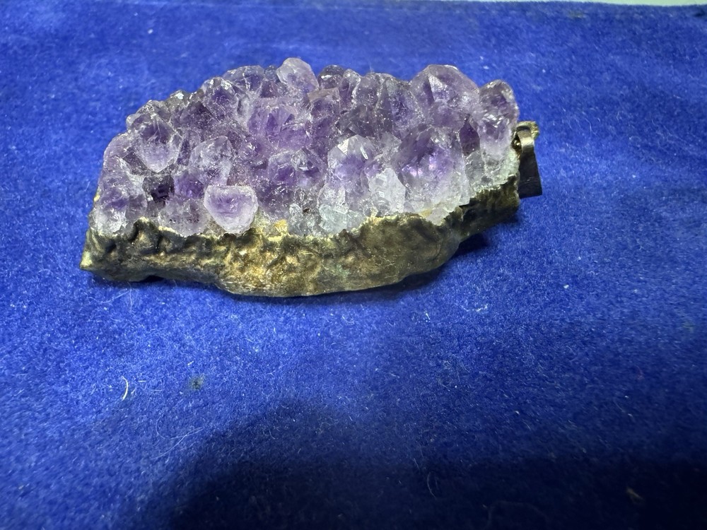 PURPLE AMETHYST CRYSTAL pendant