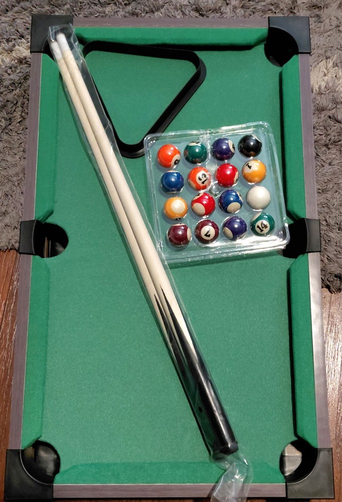 Modern Expressions 20" Tabletop Pool Table Mini Pool Table