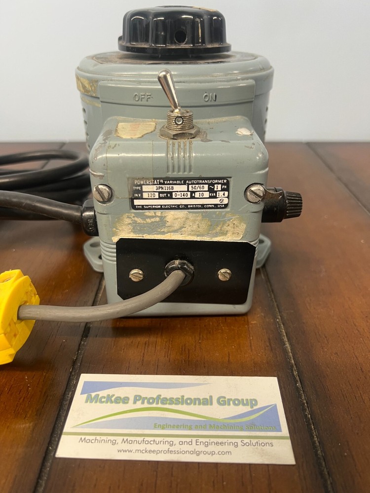 Superior Powerstat Variable Auto Transformer 3PN116C