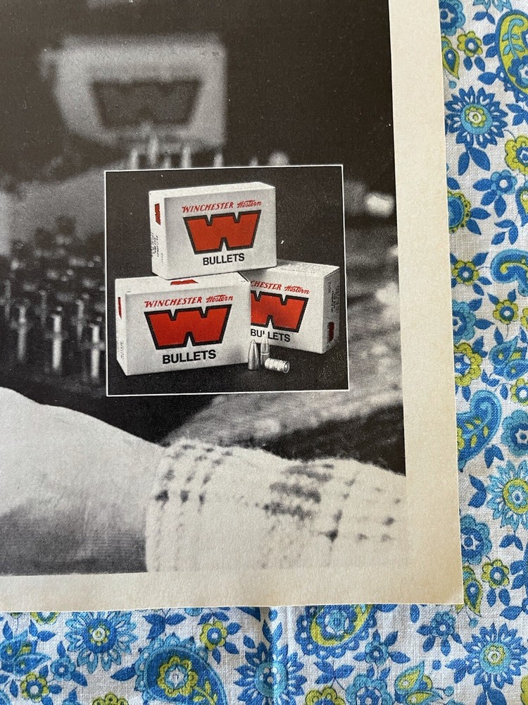 Vintage 1976 Winchester Western Ammunition Print Ad